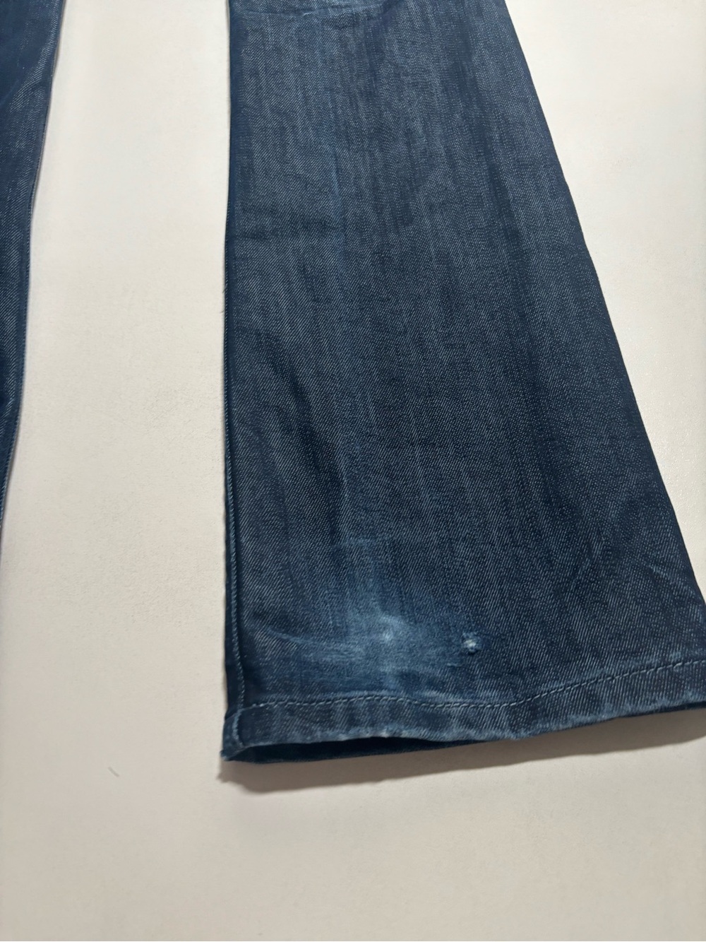 Guess premium Y2K Dark Blue Flare Jeans for Women size 25 grunge - Picture 4 of 13